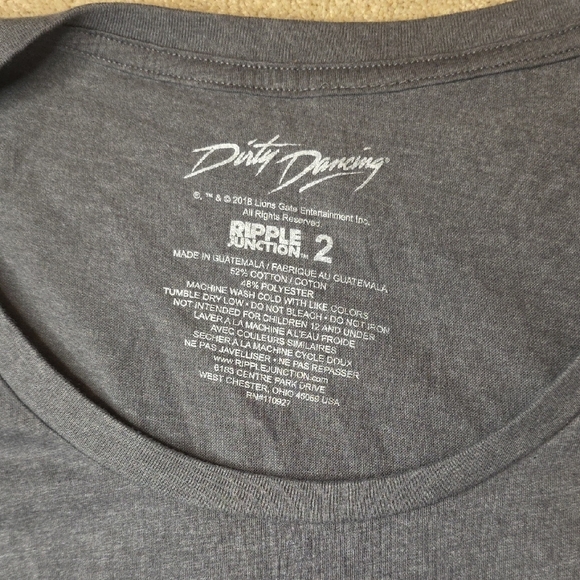 Torrid - Dirty Dancing - No One Puts Baby In A Corner T shirt - Picture 2 of 3